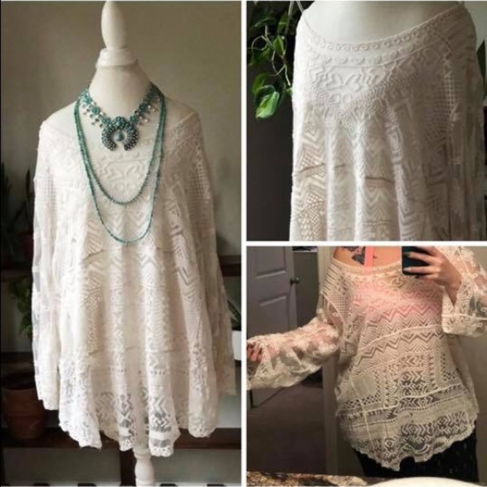 Sheet flowy top